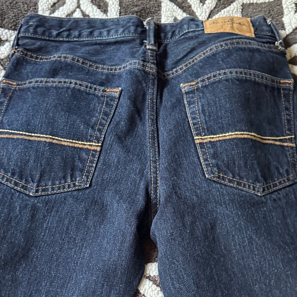 Abercrombie Kids Dark Blue Jeans - Picture 10 of 12